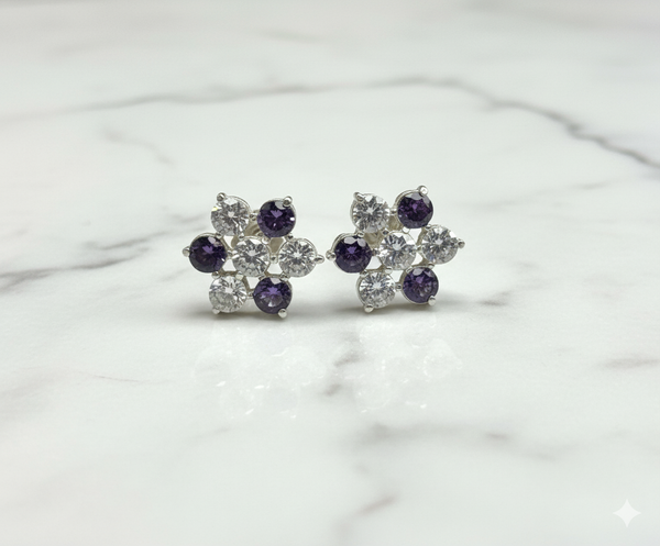 Aurora Blossom Vintage Studs
