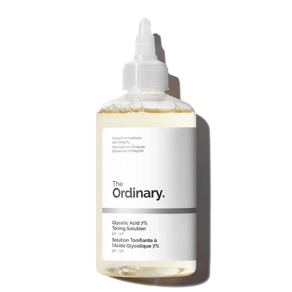 The Ordinary Glycolic Acid 7% Toning Solution – Exfoliating Face Toner for Radiant Skin, Removes Dead Skin Cells, Brightens & Smoothens, 240ml